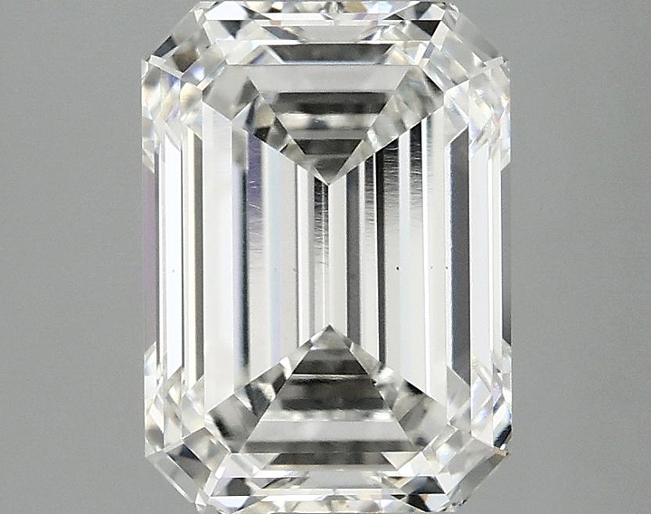 2.8 Carat Emerald Shaped Ideal Cut VS1 IGI Certified Lab Grown Diamond