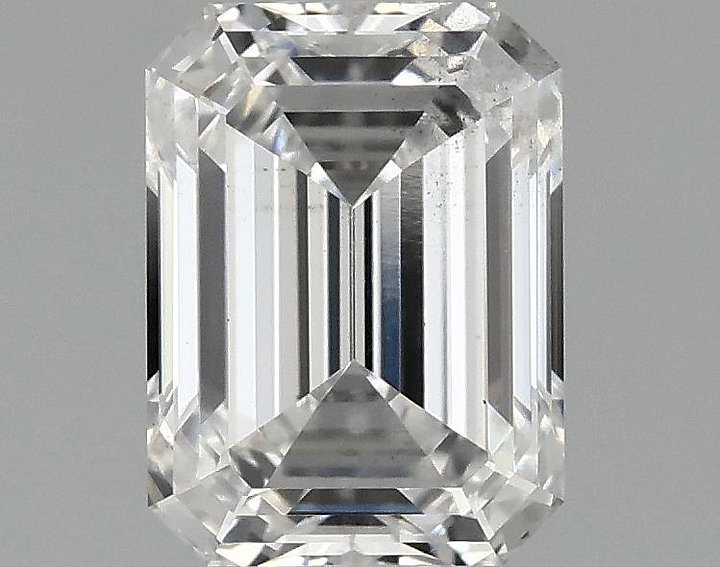 1.08 Carat Emerald Shaped Excellent Cut SI1 IGI Certified Lab Grown Diamond