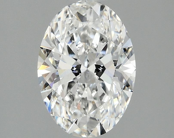 1.62 Carat Oval Shaped Ideal Cut VVS2 IGI Certified Lab Grown Diamond