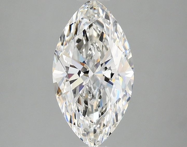 1.94 Carat Marquise Shaped Excellent Cut VVS2 IGI Certified Lab Grown Diamond