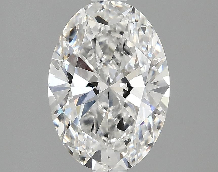 1.97 Carat Oval Shaped Ideal Cut VVS2 IGI Certified Lab Grown Diamond