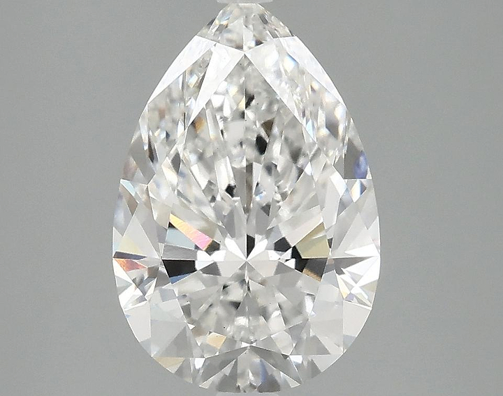 2.47 Carat Pear Shaped Excellent Cut VS1 IGI Certified Lab Grown Diamond
