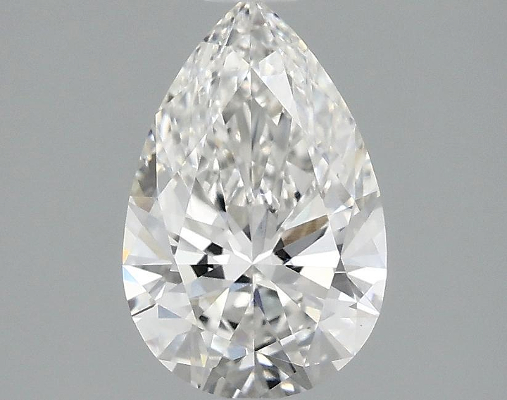 1.37 Carat Pear Shaped Excellent Cut VS1 IGI Certified Lab Grown Diamond