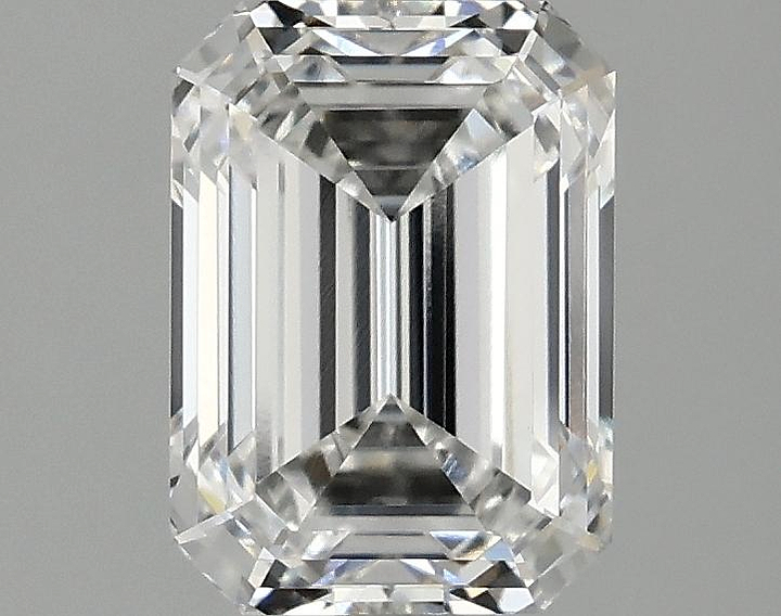 2.02 Carat Emerald Shaped Excellent Cut VVS2 IGI Certified Lab Grown Diamond