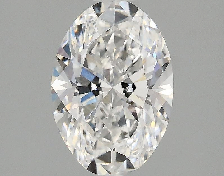 1.5 Carat Oval Shaped Ideal Cut VVS2 IGI Certified Lab Grown Diamond