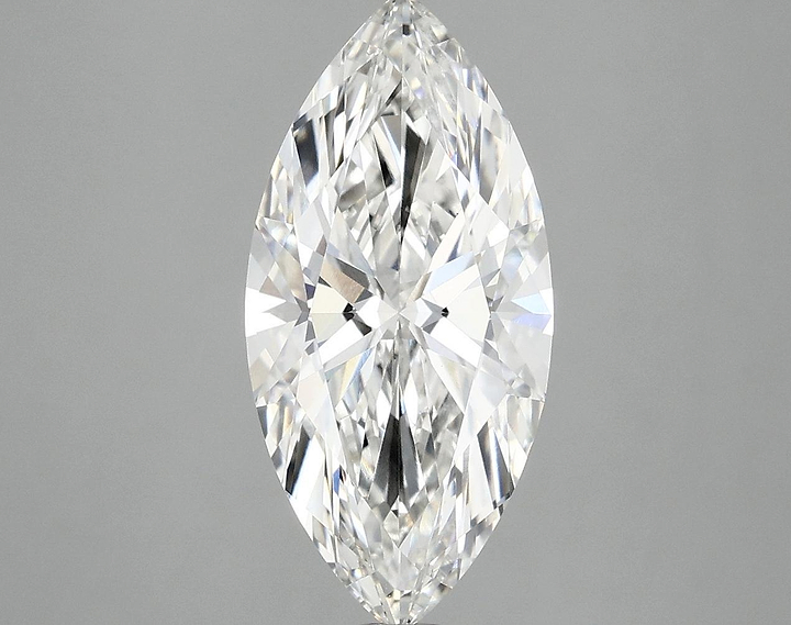 2.92 Carat Marquise Shaped Excellent Cut VVS2 IGI Certified Lab Grown Diamond