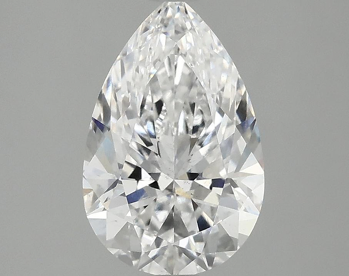 2.08 Carat Pear Shaped Ideal Cut VS2 IGI Certified Lab Grown Diamond