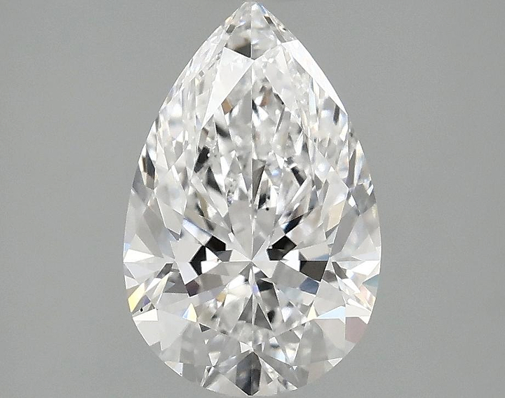 2.08 Carat Pear Shaped Ideal Cut VS2 IGI Certified Lab Grown Diamond