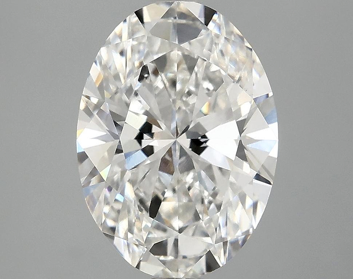 3.05 Carat Oval Shaped Ideal Cut VVS2 IGI Certified Lab Grown Diamond