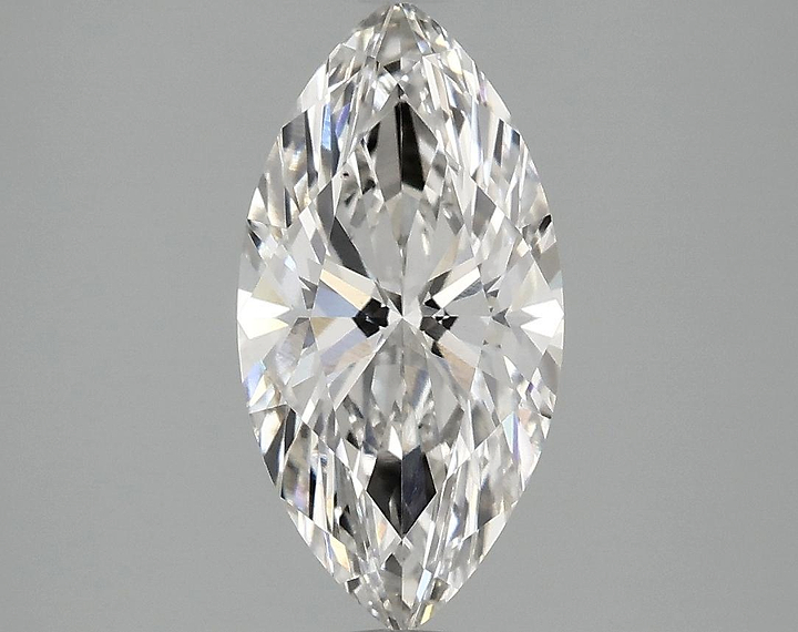 1.98 Carat Marquise Shaped Ideal Cut VS1 IGI Certified Lab Grown Diamond