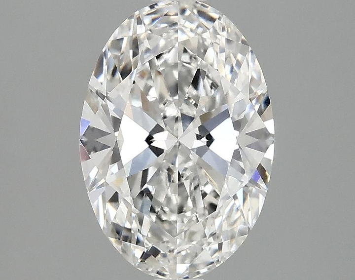 2.02 Carat Oval Shaped Ideal Cut VVS1 IGI Certified Lab Grown Diamond