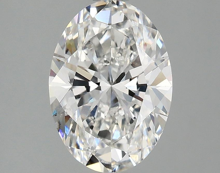 2.0 Carat Oval Shaped Ideal Cut VS2 IGI Certified Lab Grown Diamond