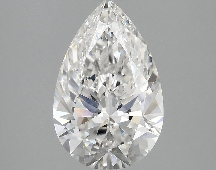 1.97 Carat Pear Shaped Ideal Cut VS1 IGI Certified Lab Grown Diamond