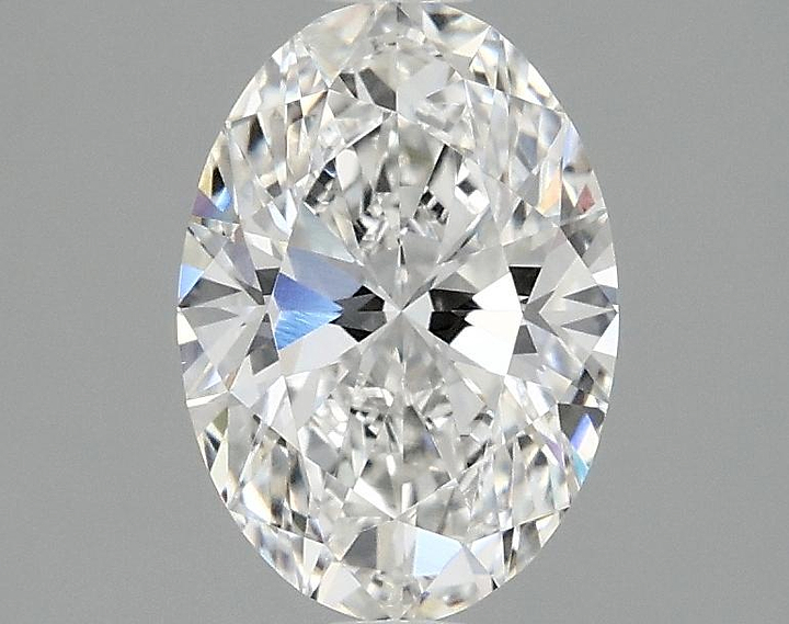 1.5 Carat Oval Shaped Ideal Cut VVS2 IGI Certified Lab Grown Diamond