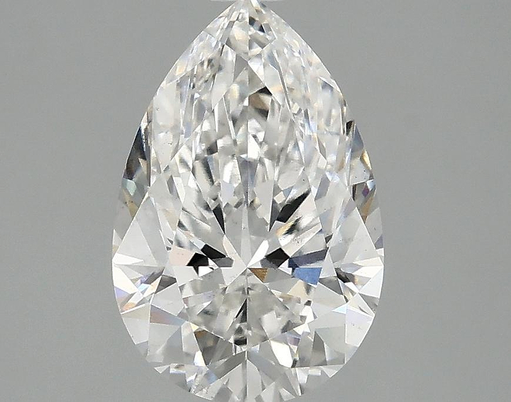 2.08 Carat Pear Shaped Excellent Cut VS2 IGI Certified Lab Grown Diamond