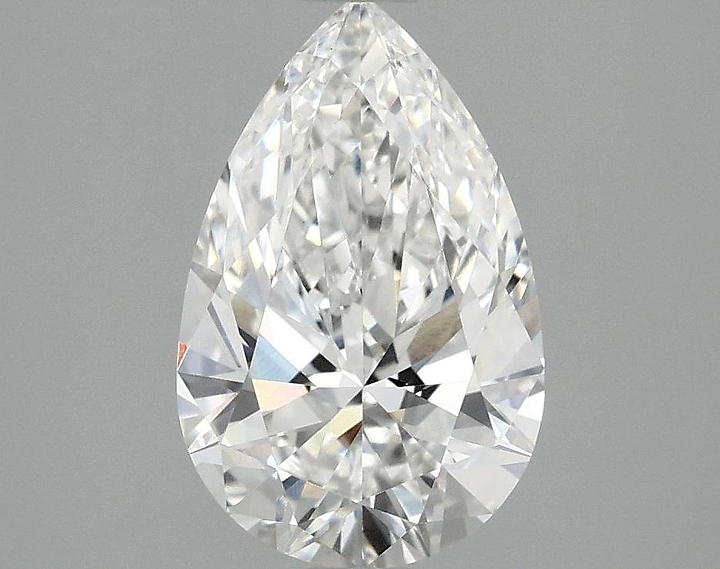 2.01 Carat Pear Shaped Ideal Cut VVS2 IGI Certified Lab Grown Diamond