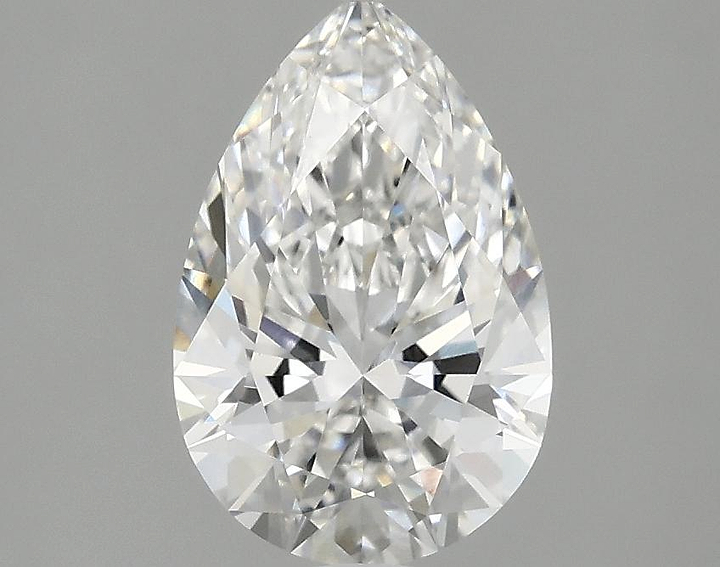 1.59 Carat Pear Shaped Excellent Cut VVS2 IGI Certified Lab Grown Diamond