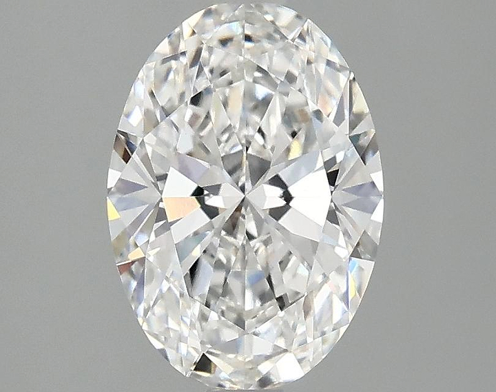 1.59 Carat Oval Shaped Ideal Cut VVS2 IGI Certified Lab Grown Diamond