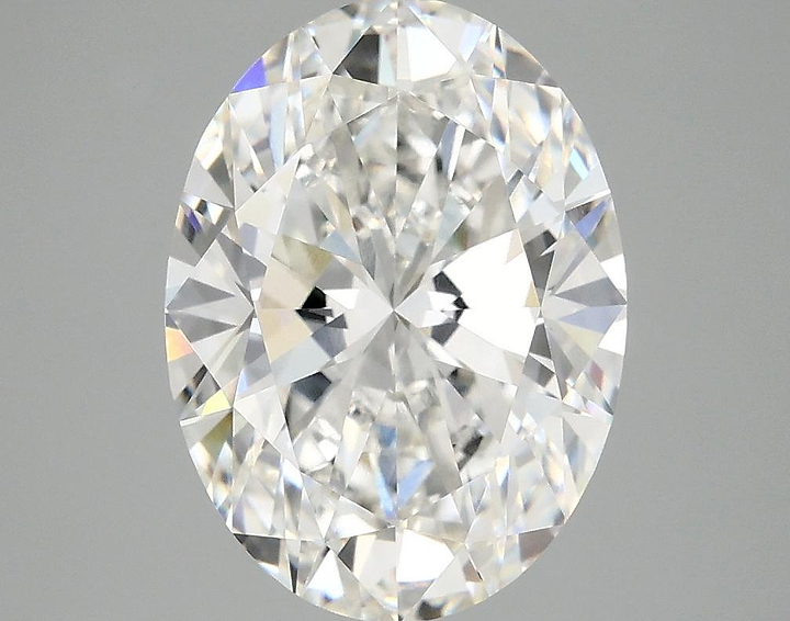 3.94 Carat Oval Shaped Excellent Cut VVS2 IGI Certified Lab Grown Diamond