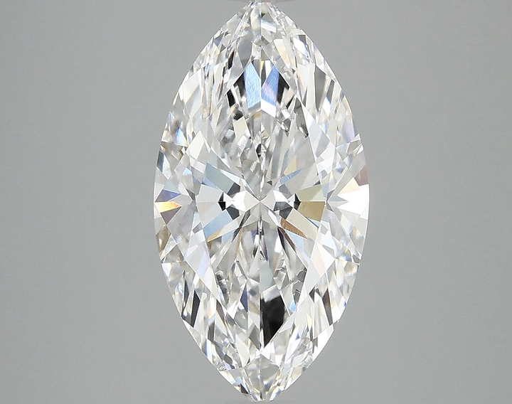 3.05 Carat Marquise Shaped Ideal Cut VS1 IGI Certified Lab Grown Diamond