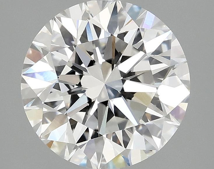 2.59 Carat Round Shaped Excellent Cut VVS2 IGI Certified Lab Grown Diamond