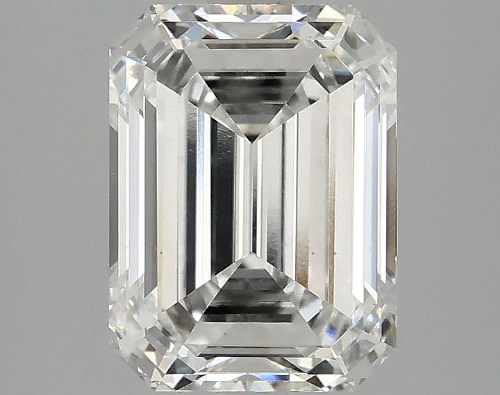 2.59 Carat Emerald Shaped Excellent Cut VS1 IGI Certified Lab Grown Diamond