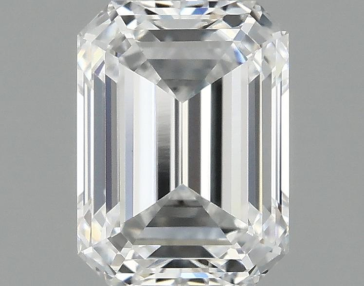0.96 Carat Emerald Shaped Excellent Cut VS1 IGI Certified Lab Grown Diamond