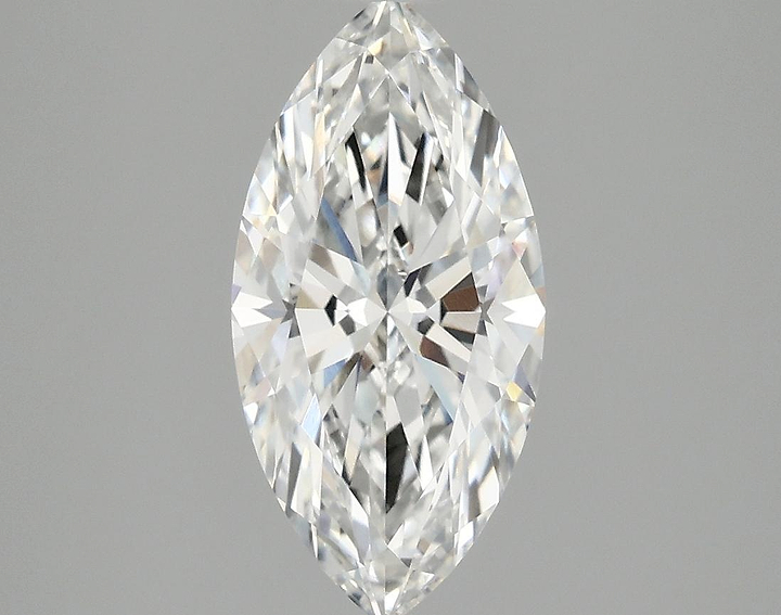 2.03 Carat Marquise Shaped Ideal Cut VVS2 IGI Certified Lab Grown Diamond