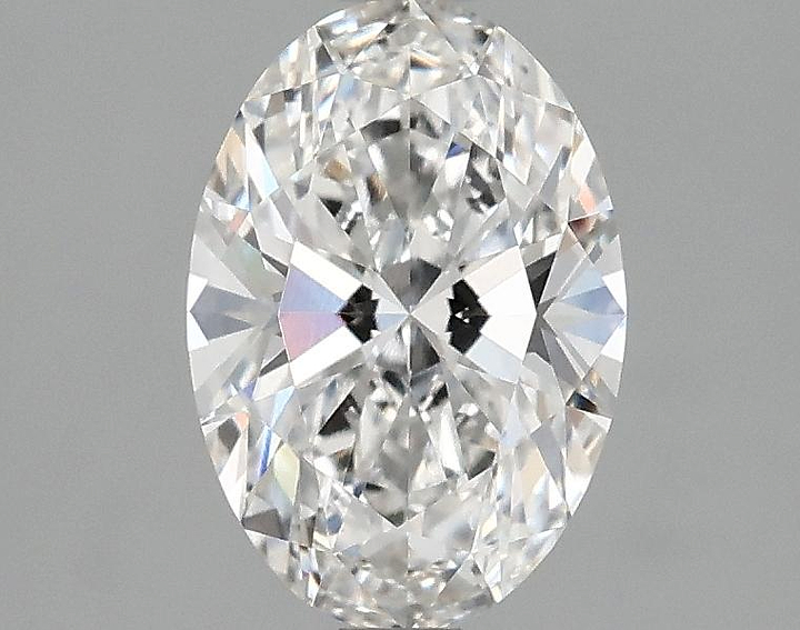 1.47 Carat Oval Shaped Ideal Cut VVS2 IGI Certified Lab Grown Diamond