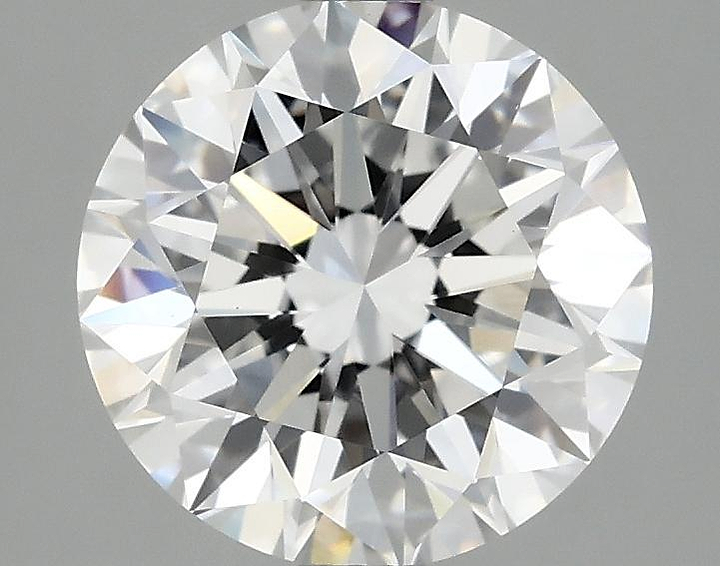 2.52 Carat Round Shaped Excellent Cut VS1 IGI Certified Lab Grown Diamond