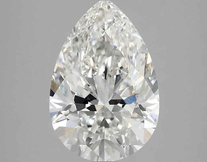 3.02 Carat Pear Shaped Excellent Cut VS1 IGI Certified Lab Grown Diamond