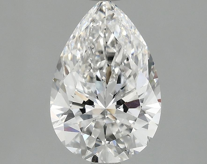 2.05 Carat Pear Shaped Excellent Cut VS1 IGI Certified Lab Grown Diamond