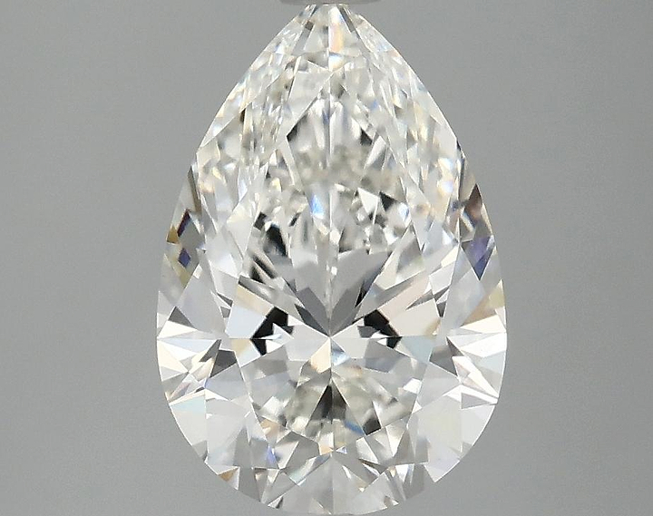 2.07 Carat Pear Shaped Excellent Cut VVS2 IGI Certified Lab Grown Diamond