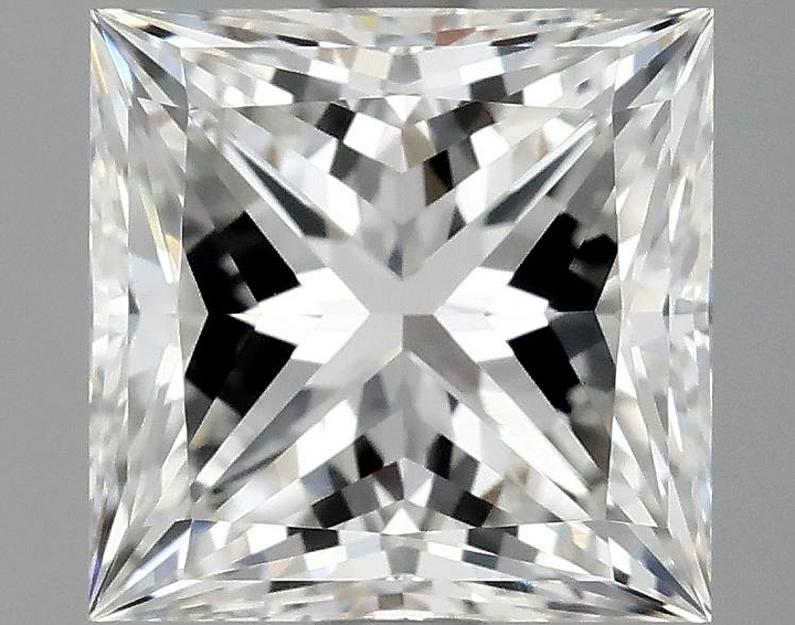 2.02 Carat Princess Shaped Ideal Cut VVS2 IGI Certified Lab Grown Diamond