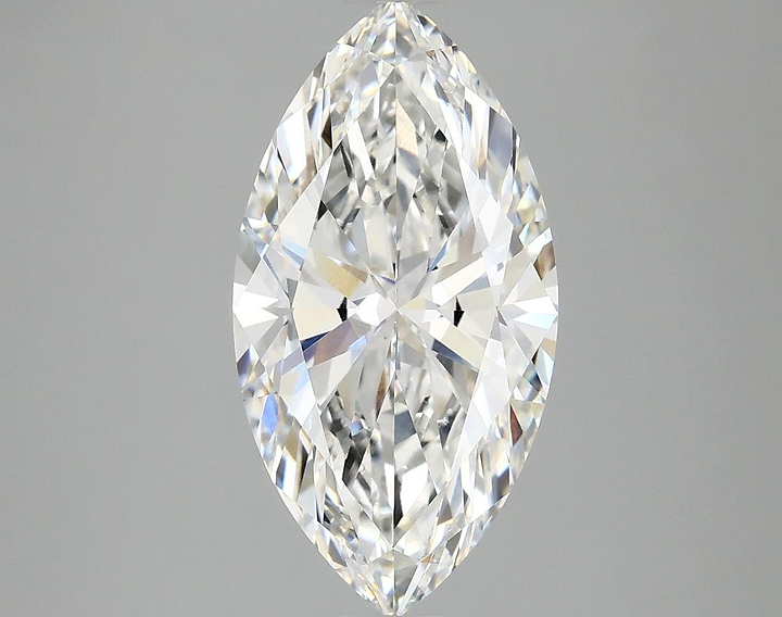 2.98 Carat Marquise Shaped Excellent Cut VVS2 IGI Certified Lab Grown Diamond