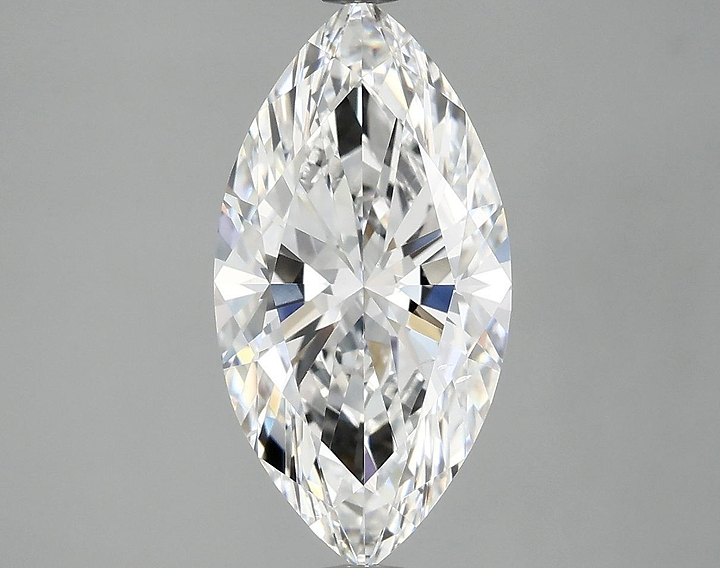 2.91 Carat Marquise Shaped Ideal Cut VS2 IGI Certified Lab Grown Diamond