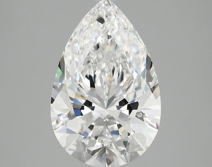 3.08 Carat Pear Shaped Excellent Cut VS2 IGI Certified Lab Grown Diamond
