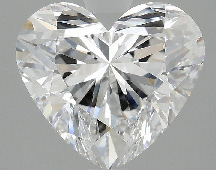 2.97 Carat Heart Shaped Ideal Cut VS1 IGI Certified Lab Grown Diamond