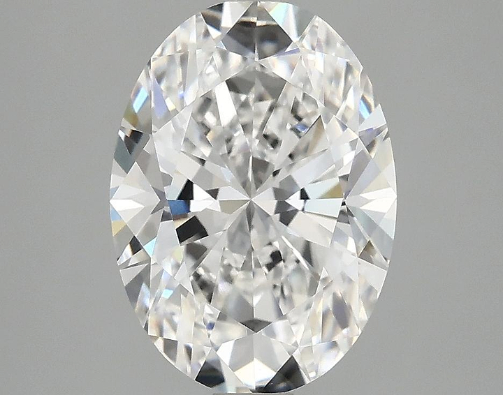 2.52 Carat Oval Shaped Ideal Cut VVS2 IGI Certified Lab Grown Diamond