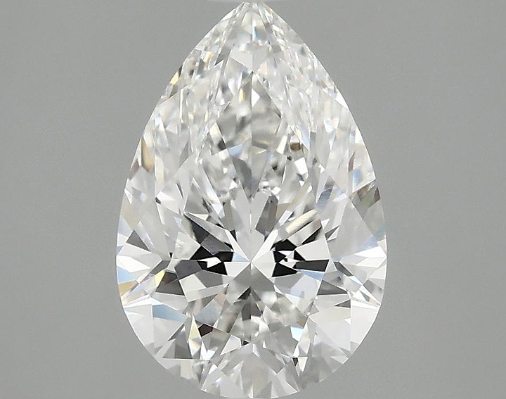 1.9 Carat Pear Shaped Excellent Cut VVS1 IGI Certified Lab Grown Diamond