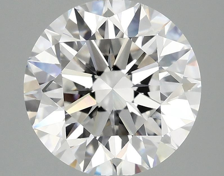 3.06 Carat Round Shaped Excellent Cut VVS2 IGI Certified Lab Grown Diamond