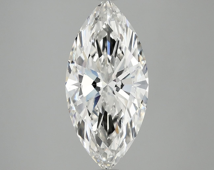 3.08 Carat Marquise Shaped Excellent Cut VS1 IGI Certified Lab Grown Diamond