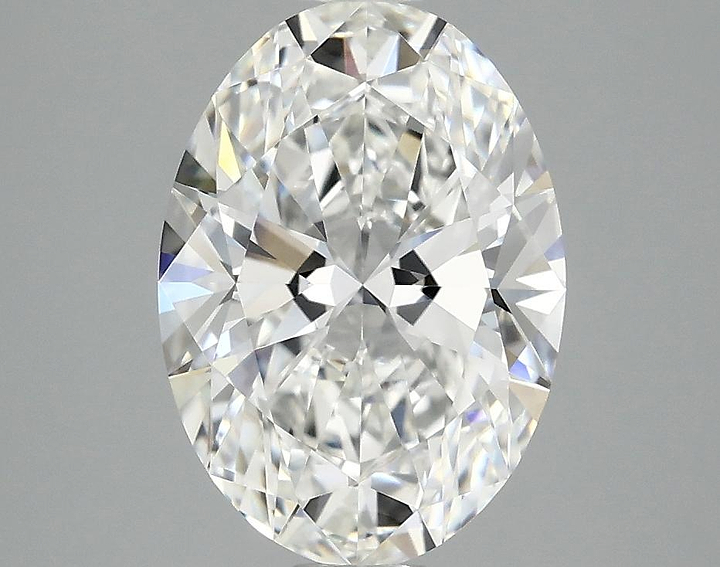 2.5 Carat Oval Shaped Ideal Cut VVS2 IGI Certified Lab Grown Diamond