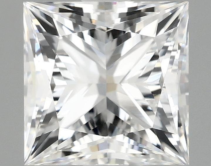 2.03 Carat Princess Shaped Ideal Cut VVS2 IGI Certified Lab Grown Diamond