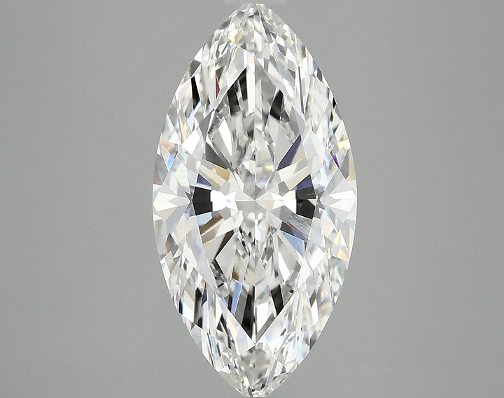 3.1 Carat Marquise Shaped Ideal Cut VVS2 IGI Certified Lab Grown Diamond