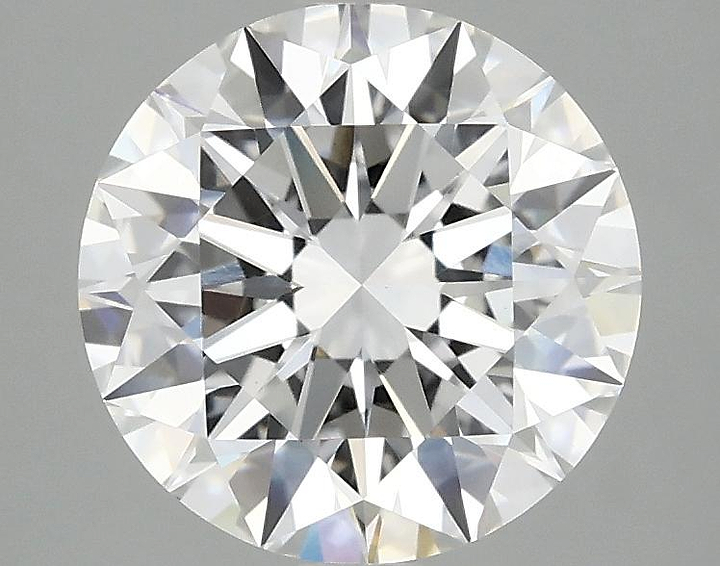 2.59 Carat Round Shaped Excellent Cut VVS2 IGI Certified Lab Grown Diamond