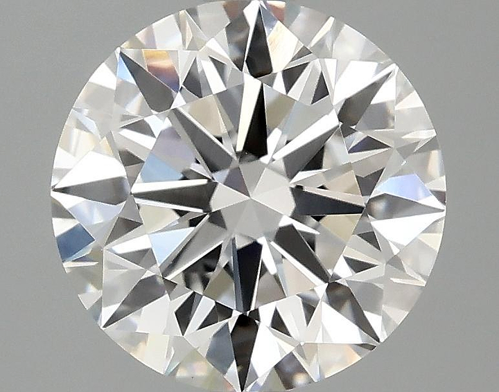 2.52 Carat Round Shaped Excellent Cut VVS2 IGI Certified Lab Grown Diamond