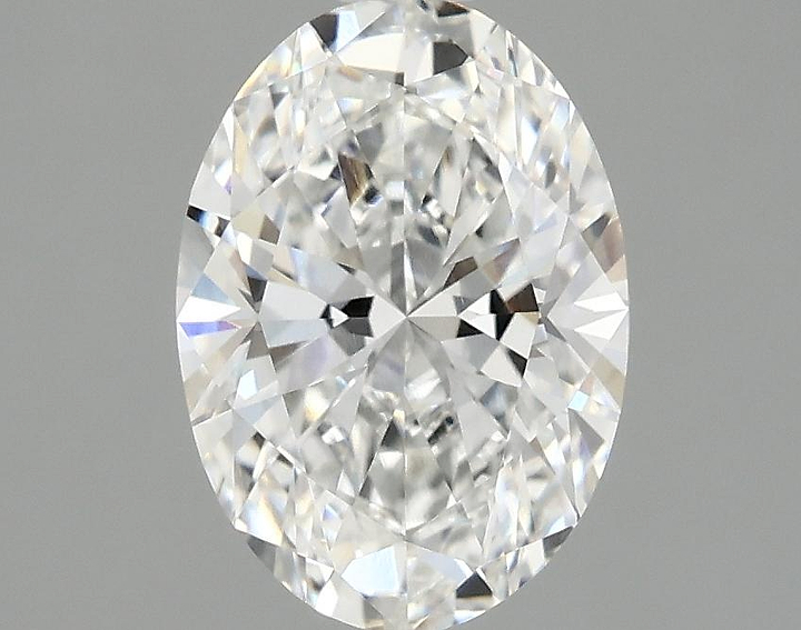 1.58 Carat Oval Shaped Ideal Cut VVS2 IGI Certified Lab Grown Diamond