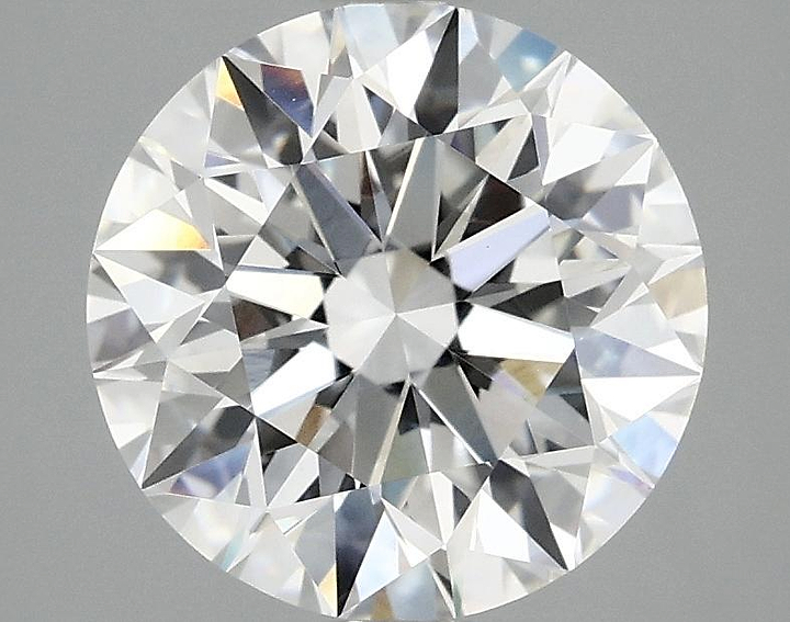 3.05 Carat Round Shaped Excellent Cut VVS2 IGI Certified Lab Grown Diamond