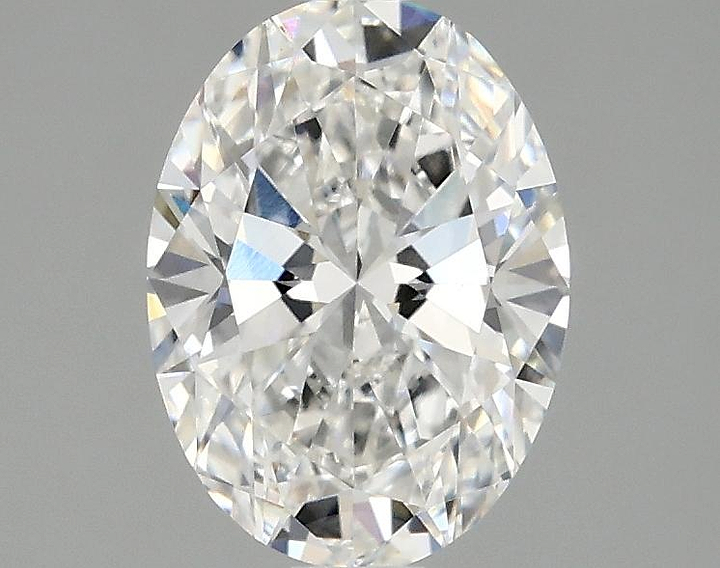 1.5 Carat Oval Shaped Excellent Cut VVS2 IGI Certified Lab Grown Diamond